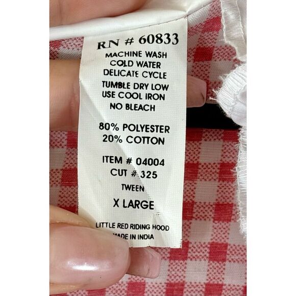 California Costumes Tween Miss Little Red Riding Hood Costume XL - Picture 8 of 15